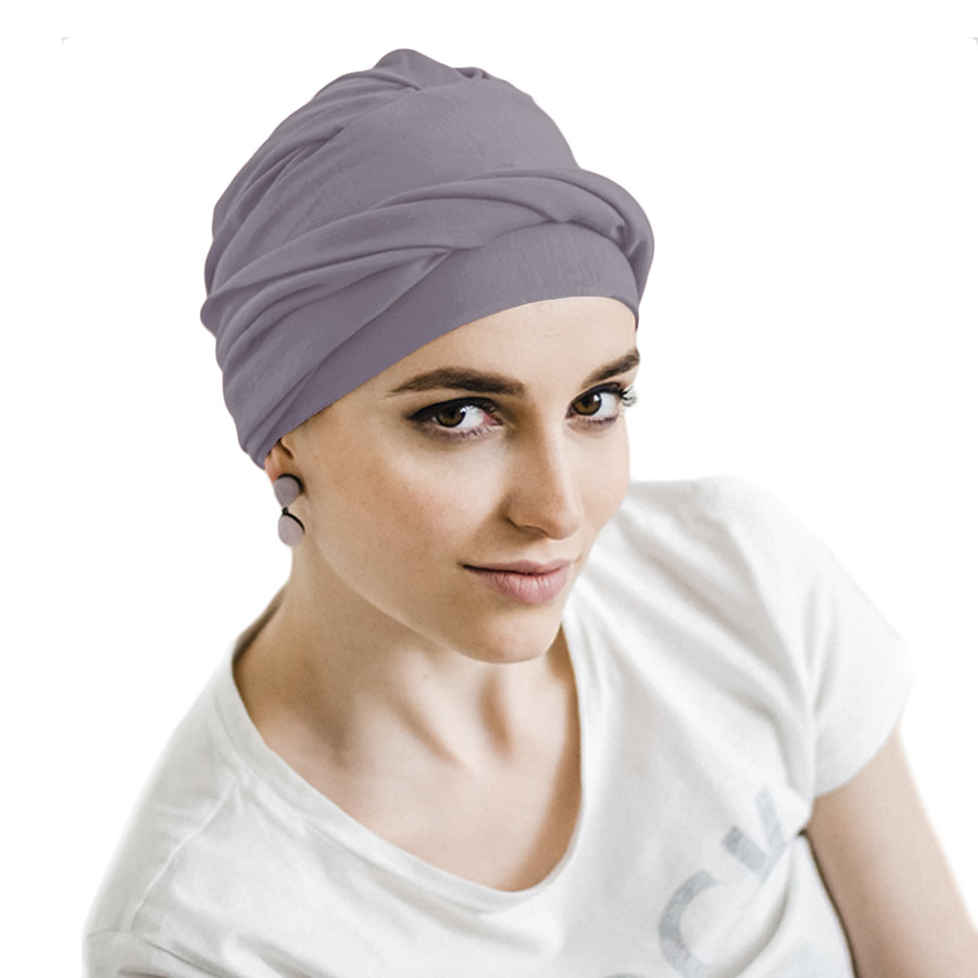Turbante Modelo Cosy Basic - Piedra