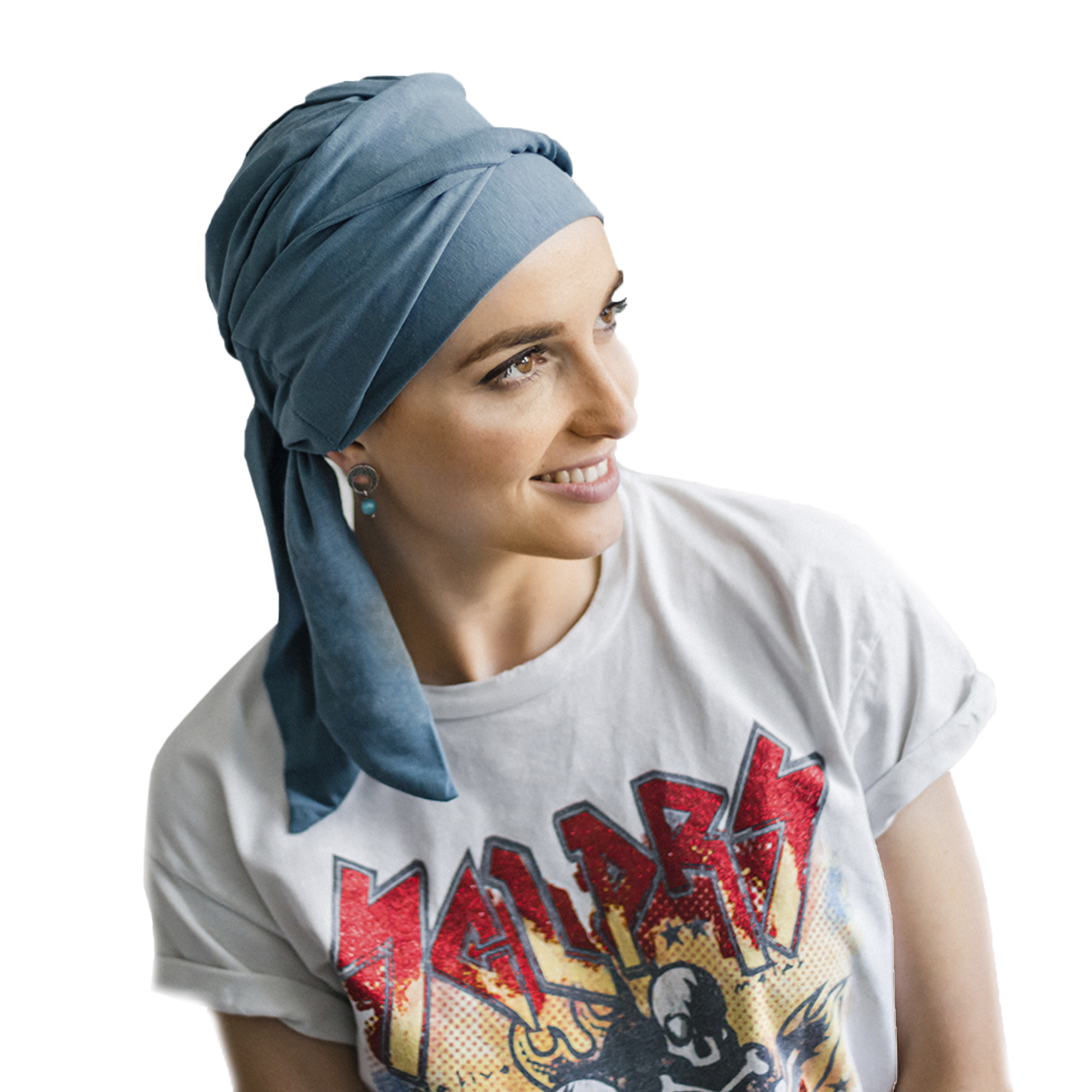 Turbante Modelo Smart Bambu - Acero
