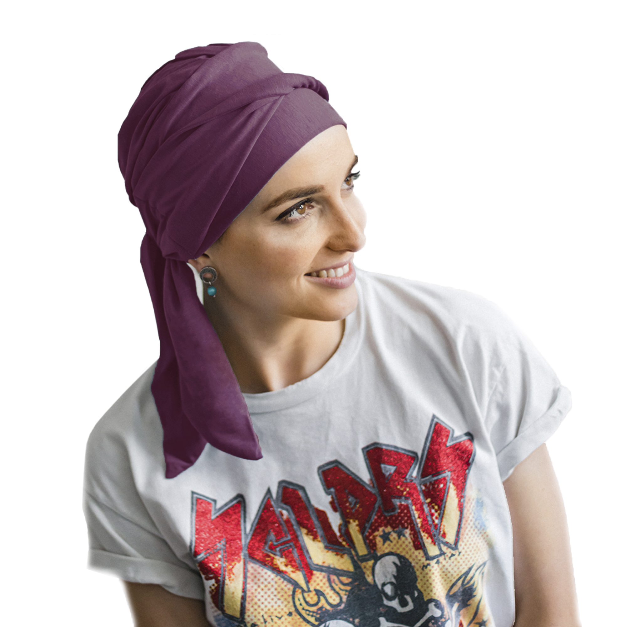 Turbante Modelo Smart Basic - Malva