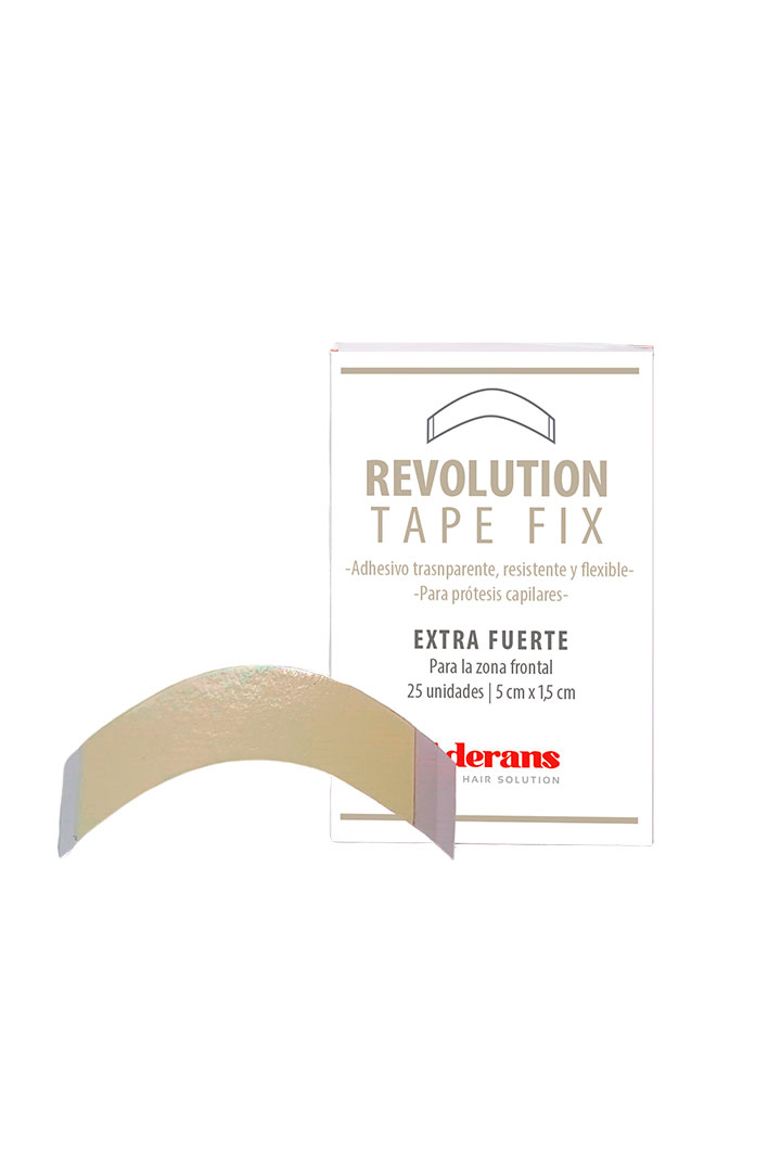 Adhesivo REVOLUTION TAPE FIX Frontales 5cm x 1,5cm (25 u.)