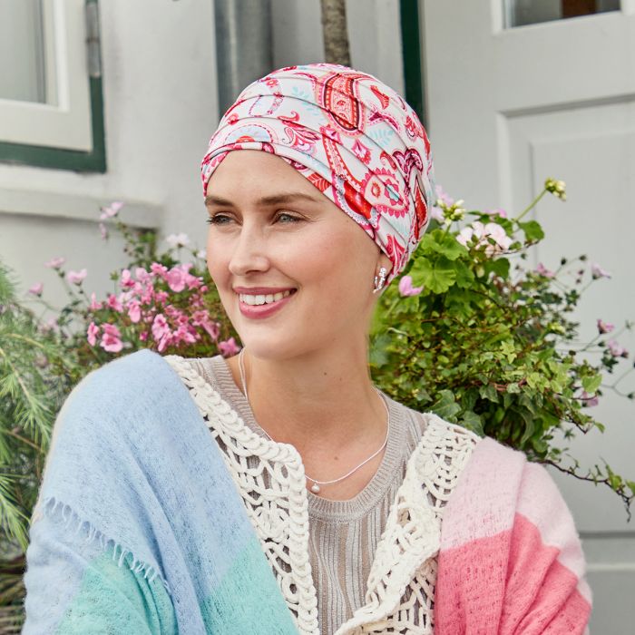 HocYoga Turbante 4078 padrão Paisley Sweets
