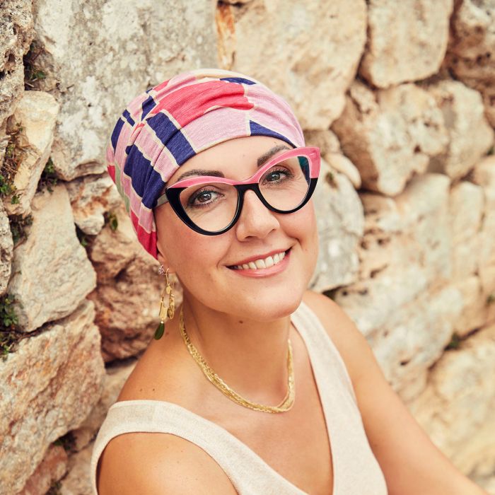 HocAmia Turbante 0817 padrão Golden Beginnings