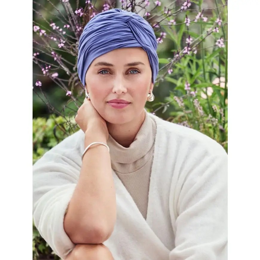 HocPearl Turbante 0904 padr&atilde;o Flowery Twilight