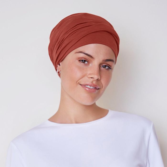 HocEmmy V Turbante 4004 cor Dusty Red