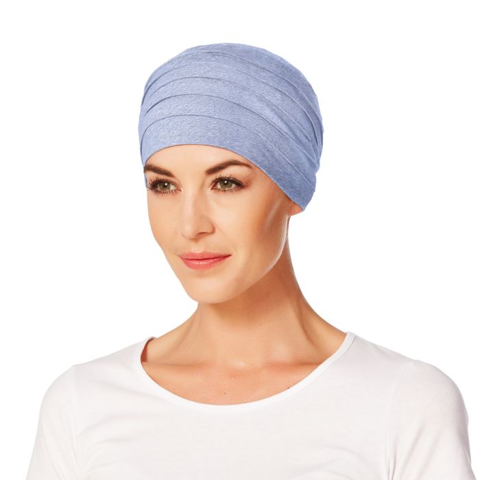 HocYoga Turbante 0469 cor Light Blue Melange