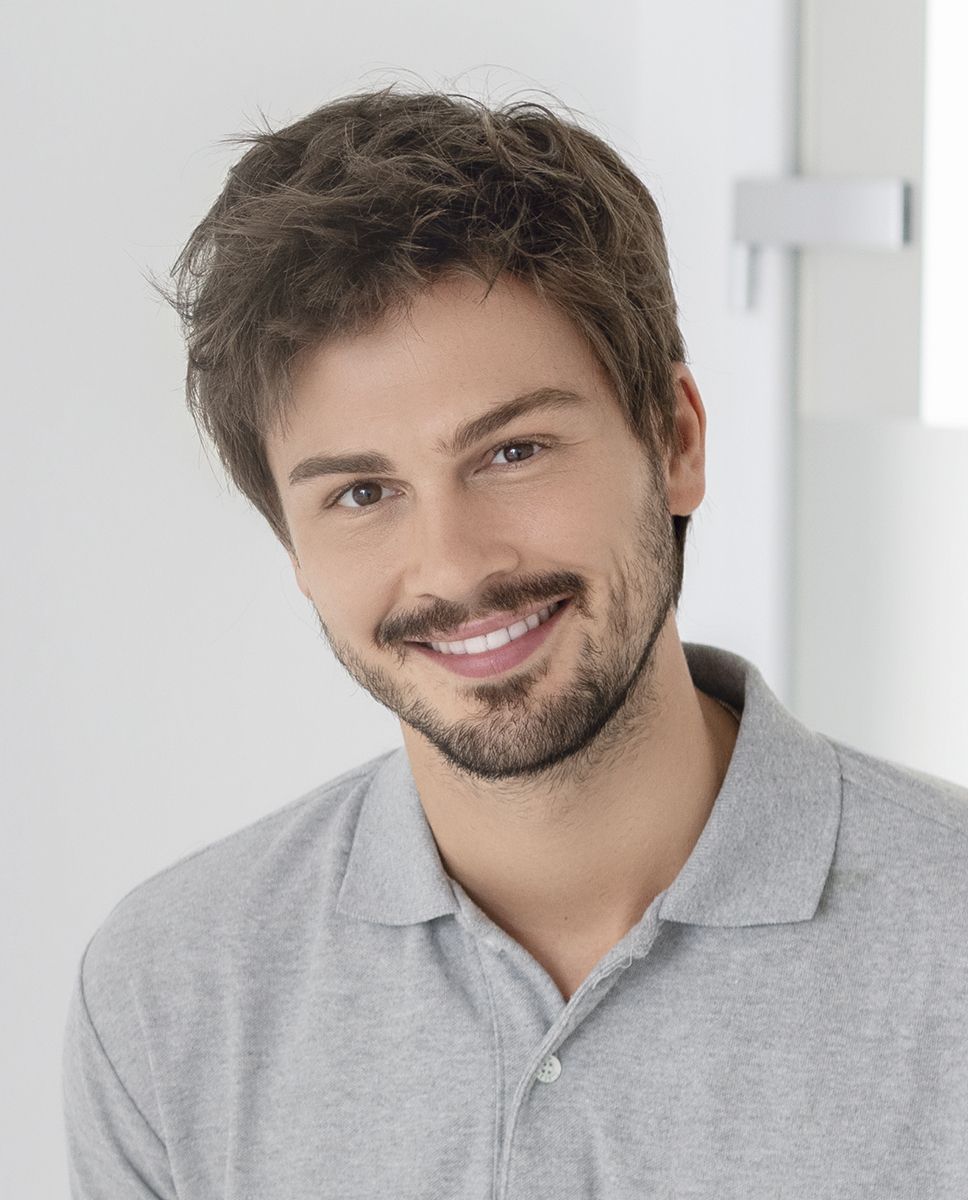 HairForMance Modelo Brad **D (Cabelo Sintetico)