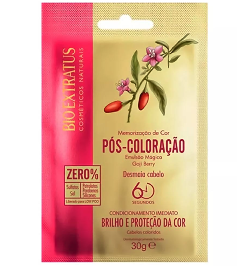 Bio Extratus Dose Memoriza&ccedil;&atilde;o da Cor P&oacute;s Colora&ccedil;&atilde;o 30Gr