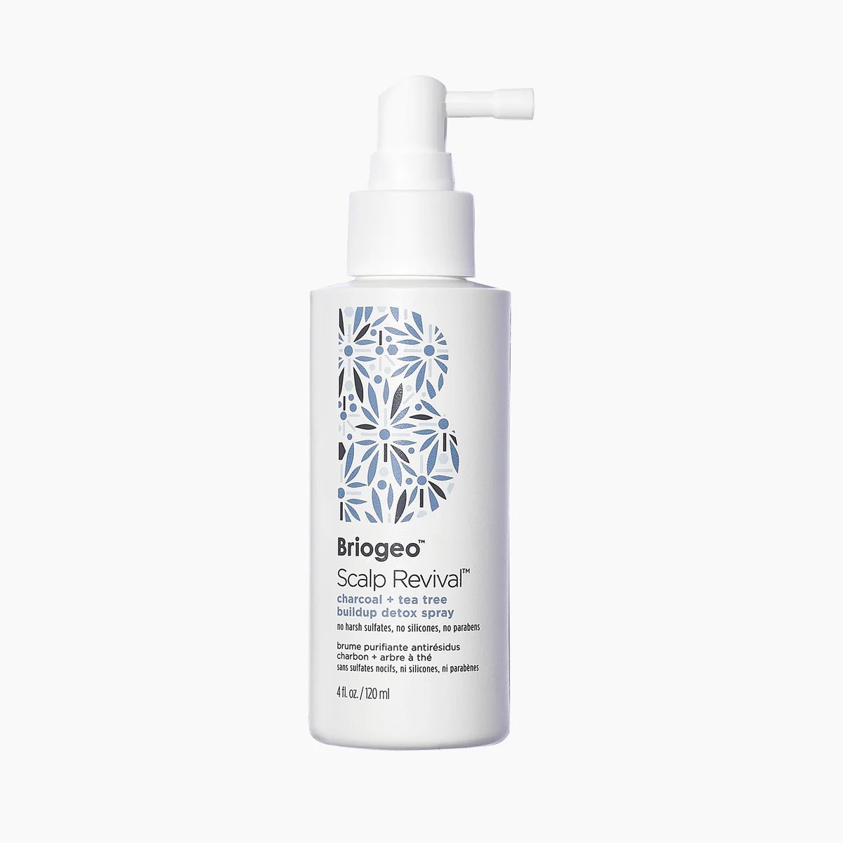 BRIOGEO Scalp Revival Charcoal + Tea Tree Buildup Detox Spray 120ml