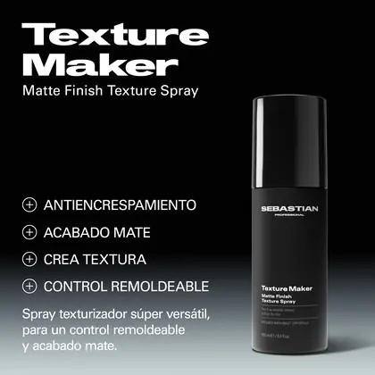 Sebastian Texture Maker Matte Finish Texture Spray 150ml