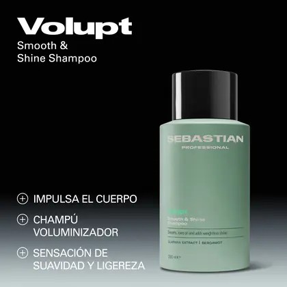 Sebastian Volupt Smooth & Shine Shampoo 280ml